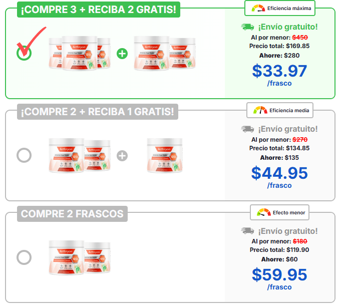 Paquetes y Precios Arthryon Heat Puerto Rico